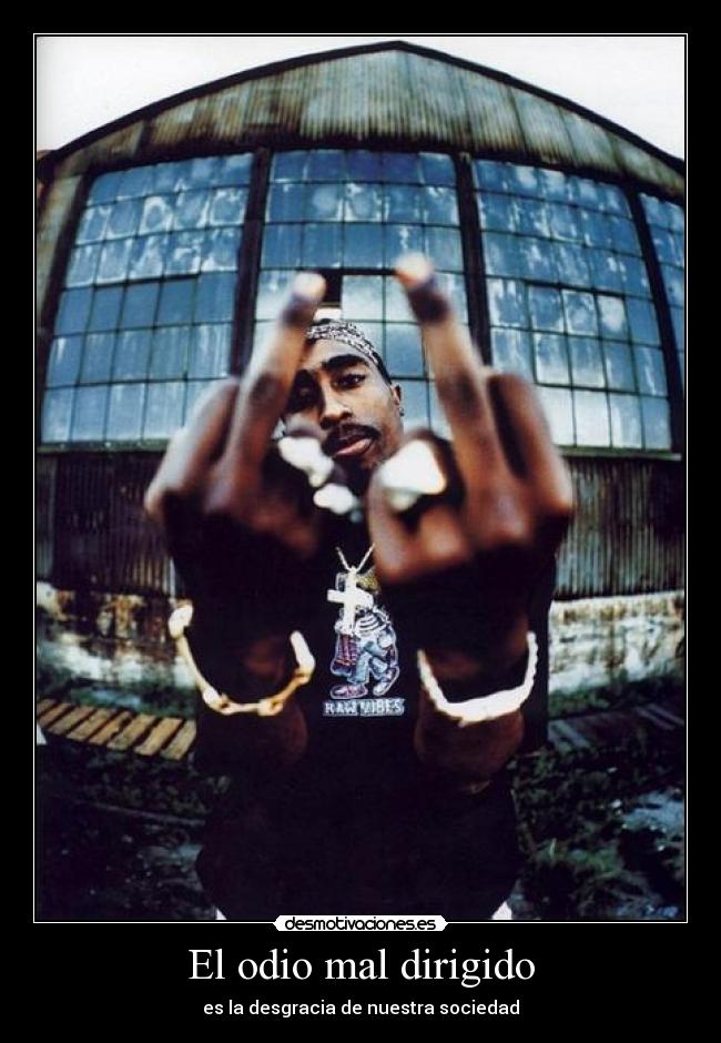 El odio mal dirigido - es la desgracia de nuestra sociedad