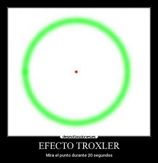 EFECTO TROXLER -