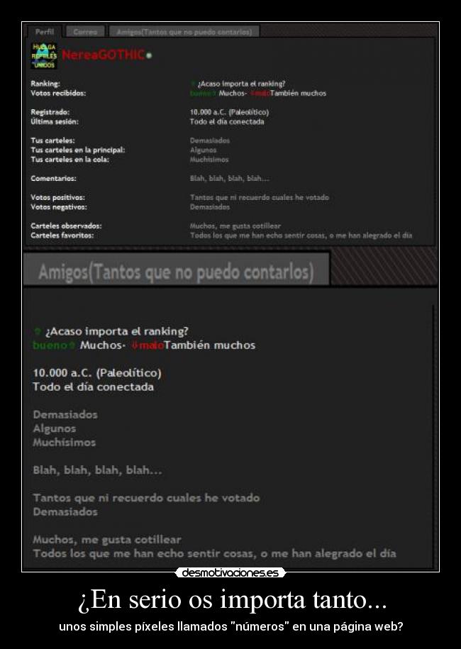 carteles cartel queja nereagothic desmotivaciones