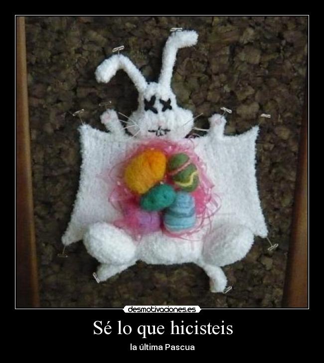 Sé lo que hicisteis - 