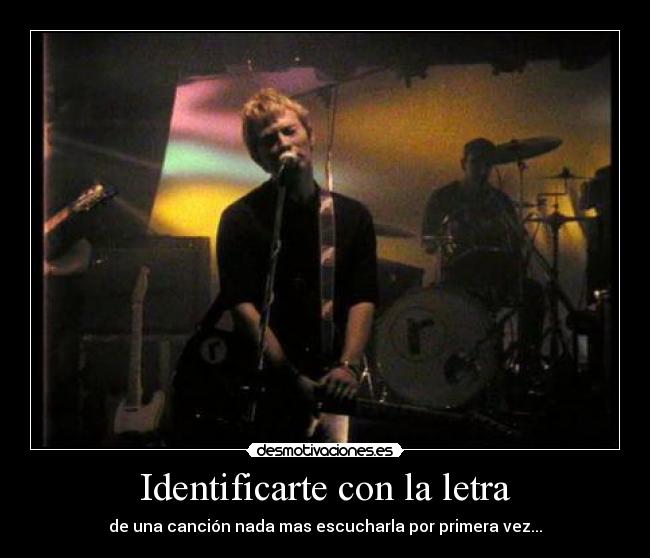 Identificarte con la letra - 