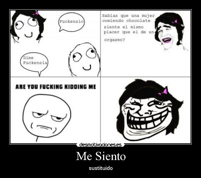 Me Siento - sustituido