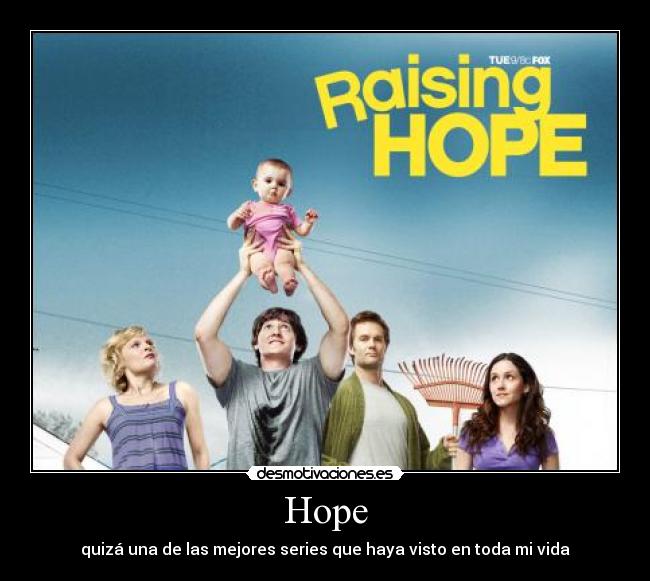 Hope - quizá una de las mejores series que haya visto en toda mi vida