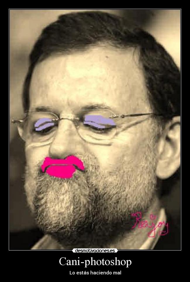 Cani-photoshop - Lo estás haciendo mal