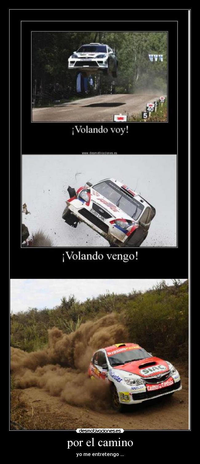 por el camino - yo me entretengo ...