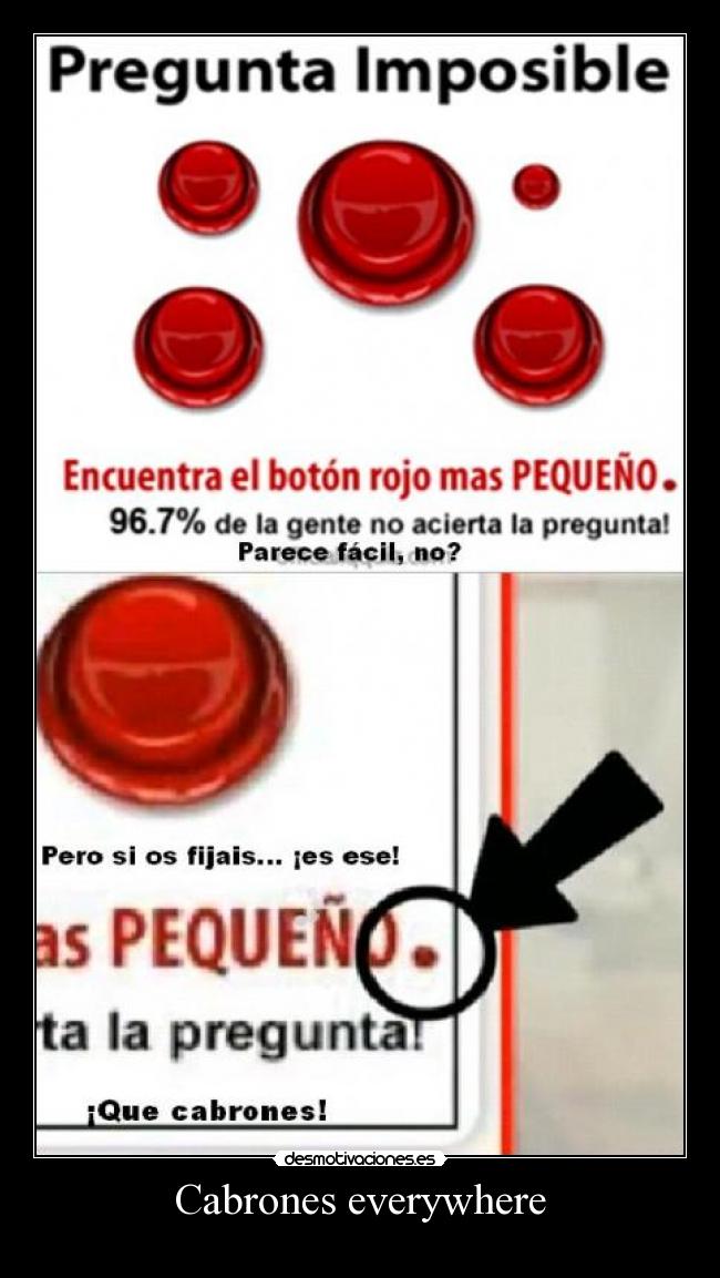 Cabrones everywhere - 