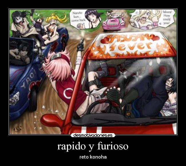 rapido y furioso -