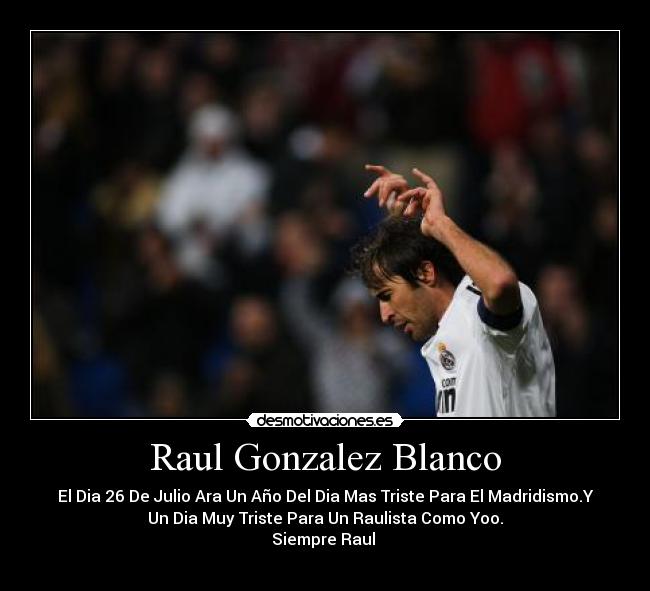 Raul Gonzalez Blanco -