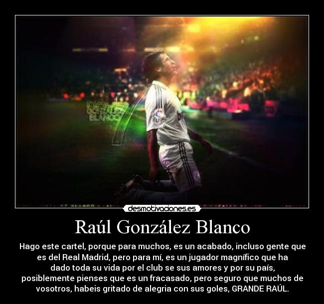 Raúl González Blanco -