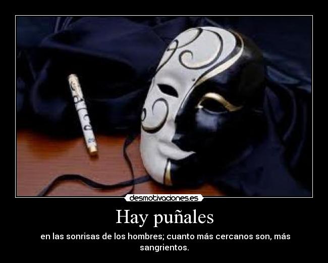 Hay puñales -