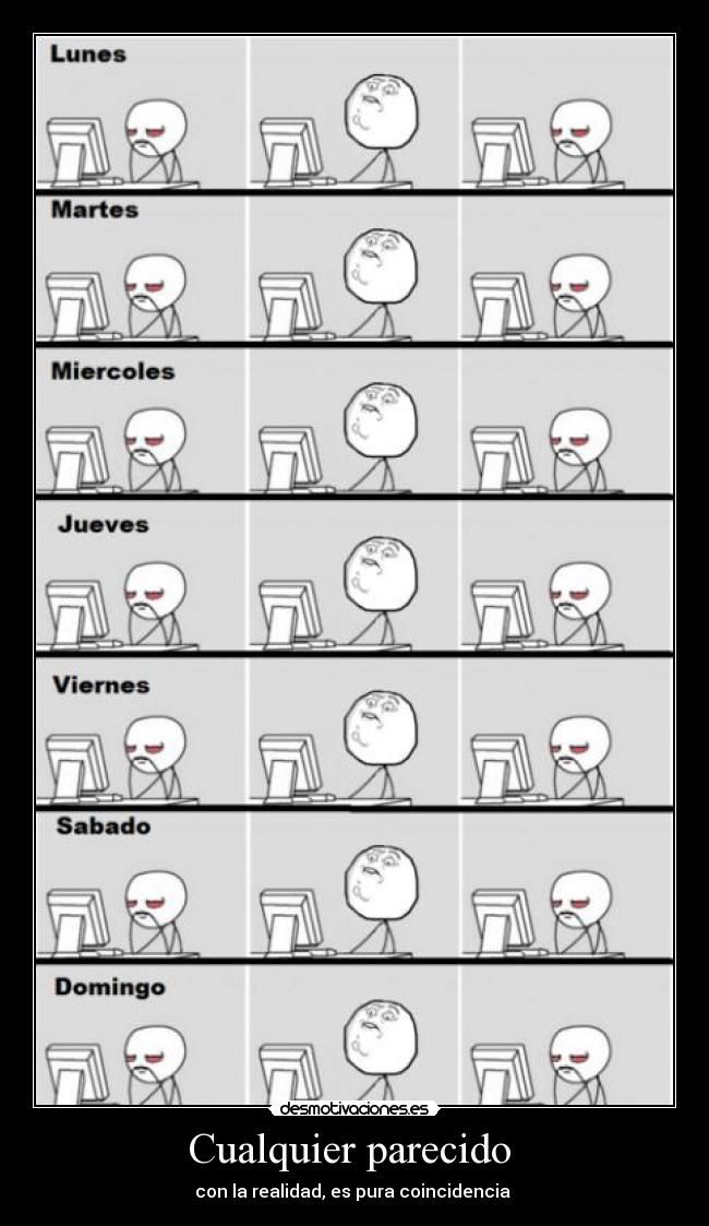 Cualquier parecido - con la realidad, es pura coincidencia