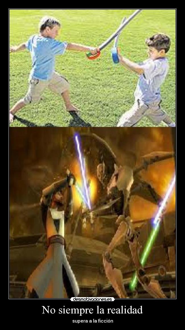 No siempre la realidad - supera a la ficción