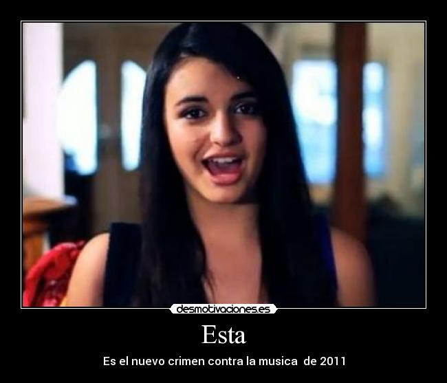 Esta - Es el nuevo crimen contra la musica de 2011