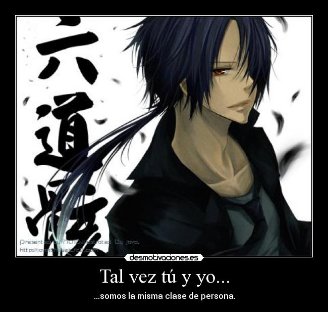 carteles tal vez tu somos misma clase personas rokudo mukuro katekyo hitman reborn tsuna hibar desmotivaciones