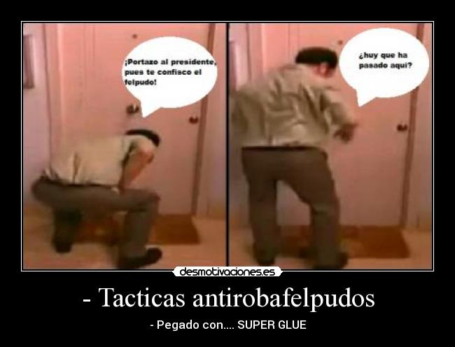 - Tacticas antirobafelpudos - 
