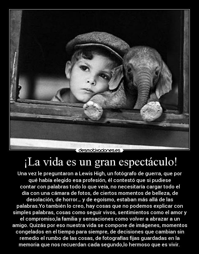¡La vida es un gran espectáculo! - 
