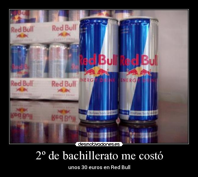 2º de bachillerato me costó - 