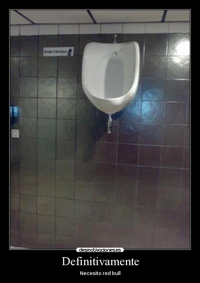 Definitivamente - Necesito red bull