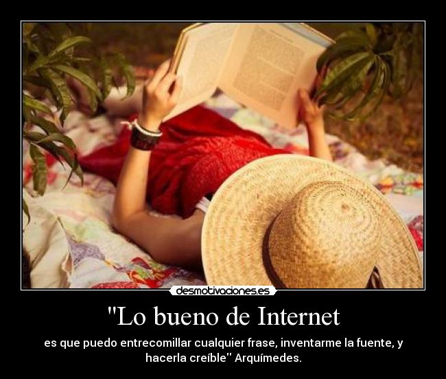 Lo bueno de Internet - 