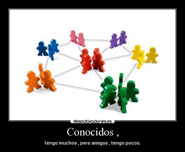 Conocidos , - 