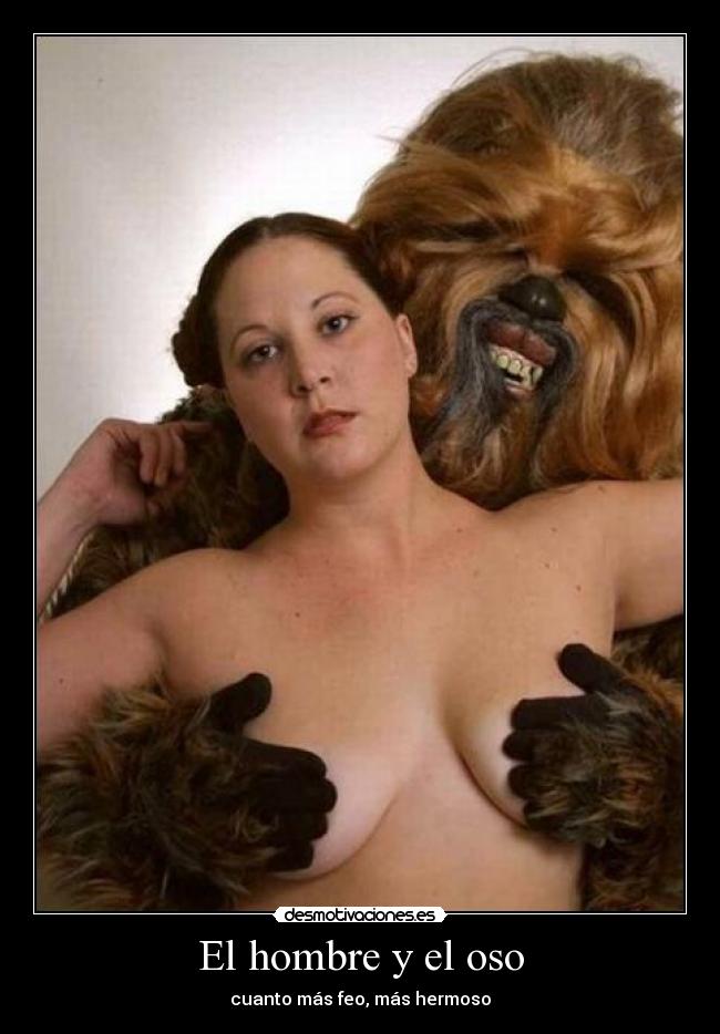 El hombre y el oso - cuanto más feo, más hermoso