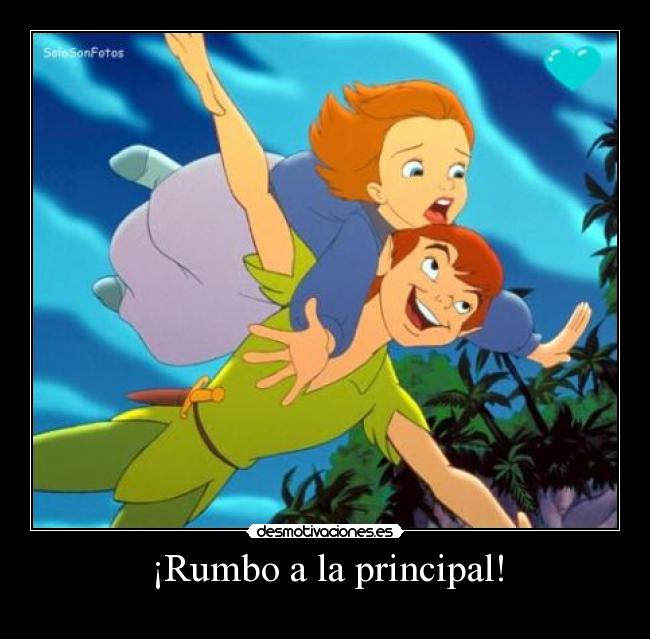 ¡Rumbo a la principal! - 