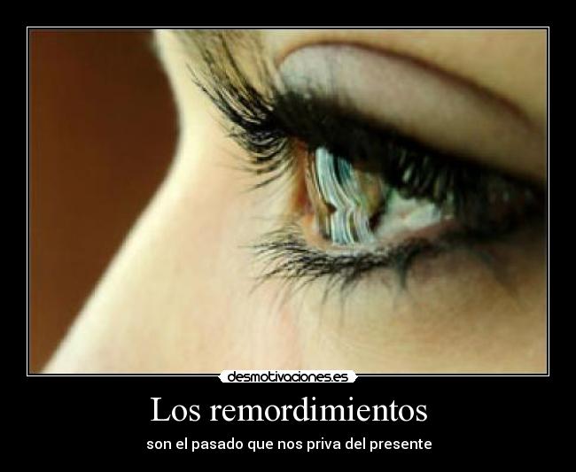 carteles remordimientos desmotivaciones