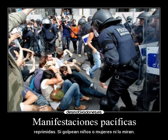 Manifestaciones pacíficas - 