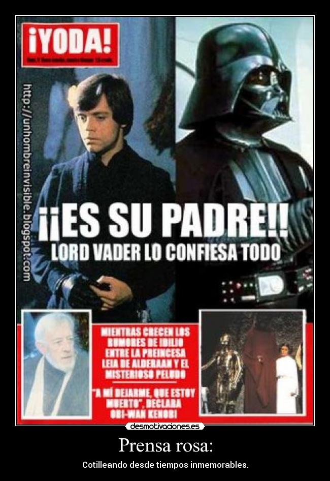 Prensa rosa: - Cotilleando desde tiempos inmemorables.