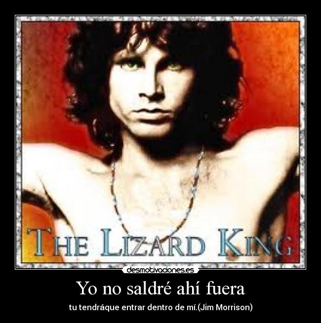 Yo no saldré ahí fuera - 