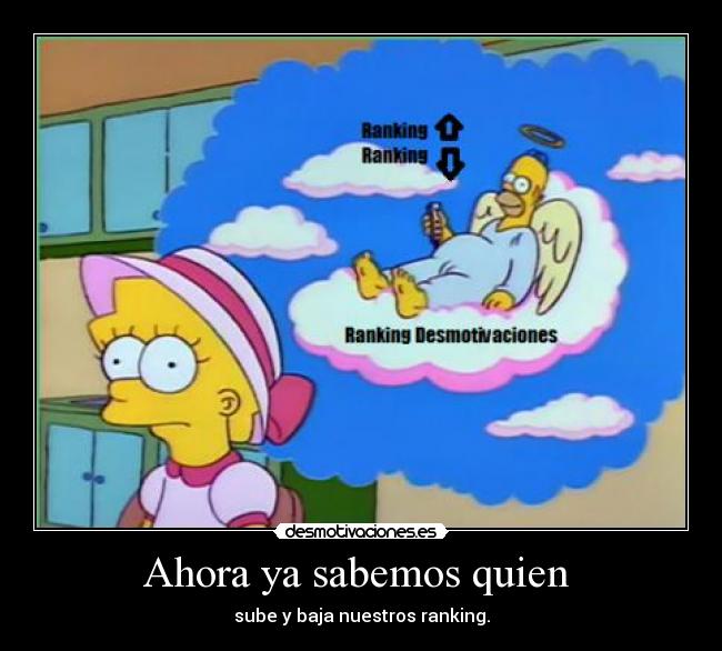 Ahora ya sabemos quien  - 