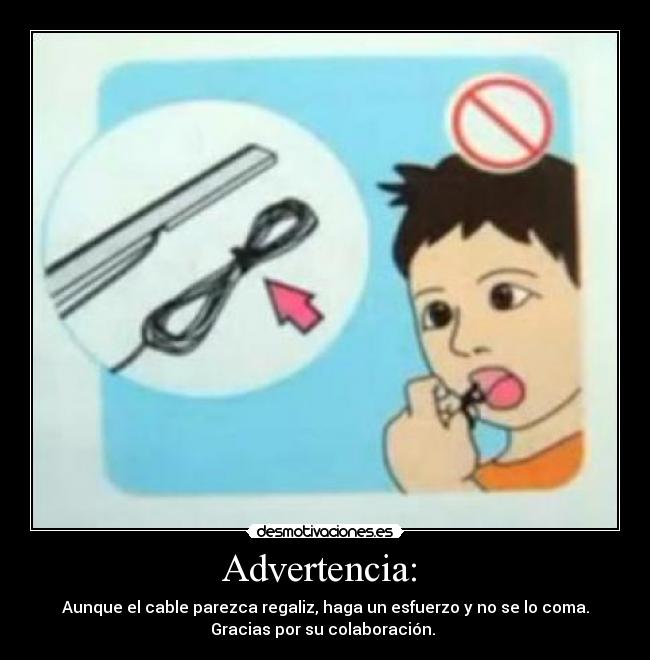 Advertencia:  - 