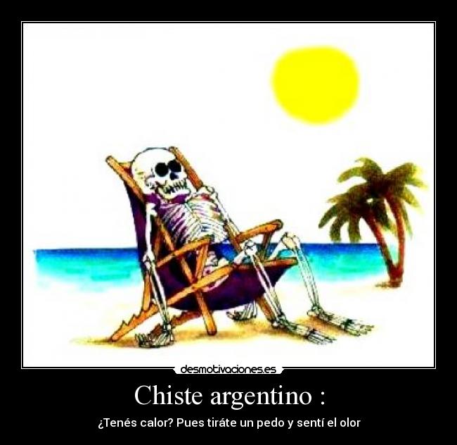 Chiste argentino : - 