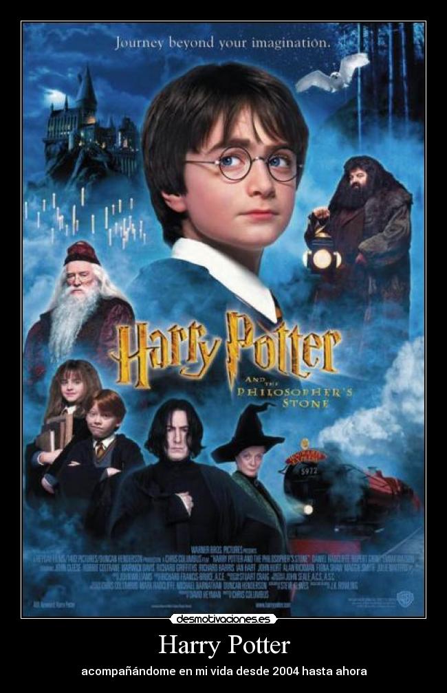 Harry Potter - acompañándome en mi vida desde 2004 hasta ahora