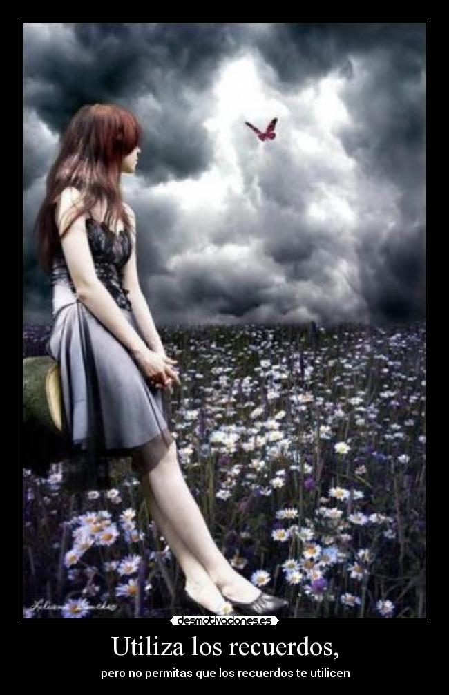 carteles recuerdos mujer recuerdo desmotivaciones