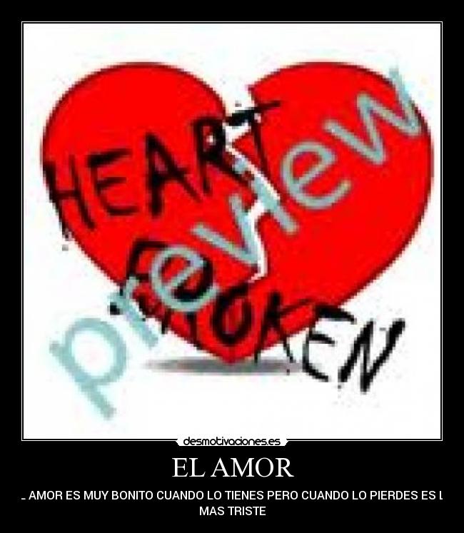 EL AMOR -