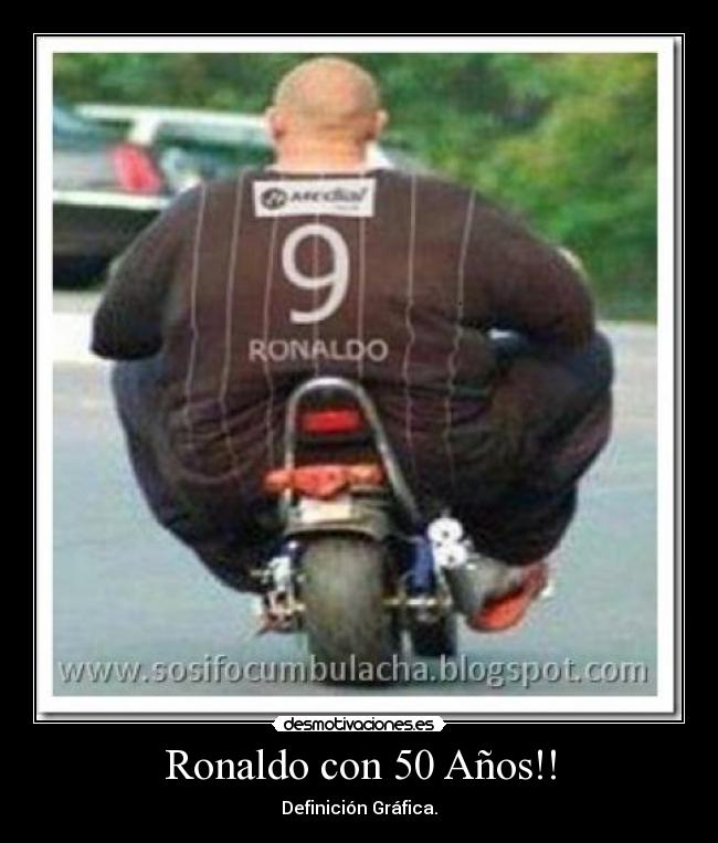 Ronaldo con 50 Años!! - 