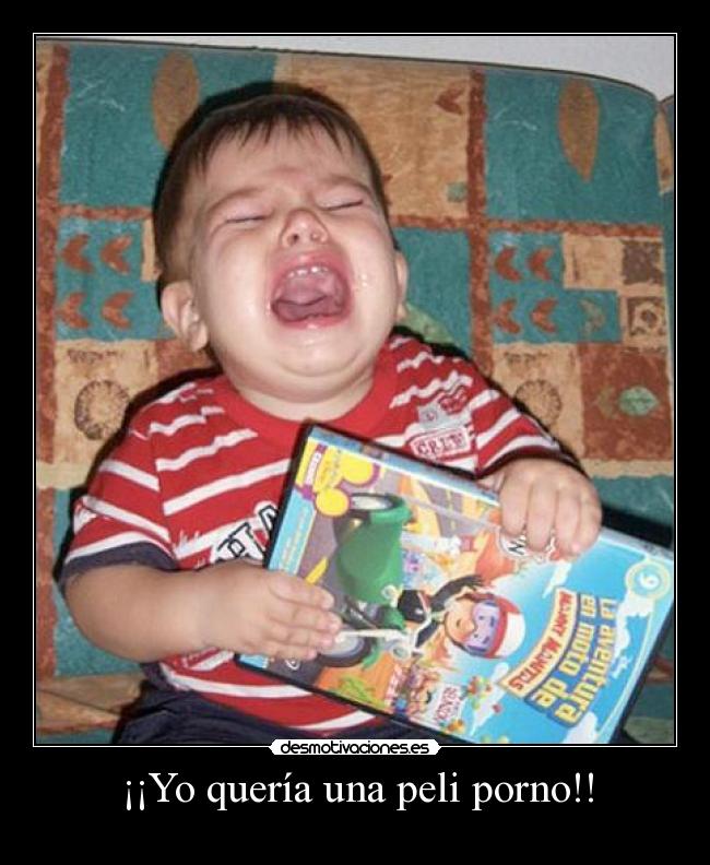 ¡¡Yo quería una peli porno!! -