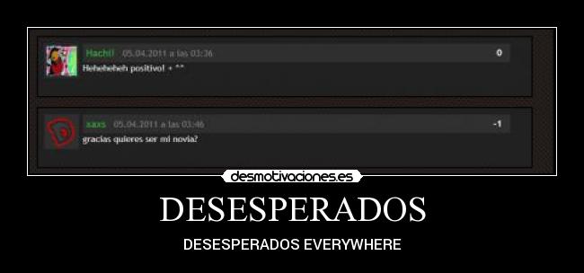 DESESPERADOS -