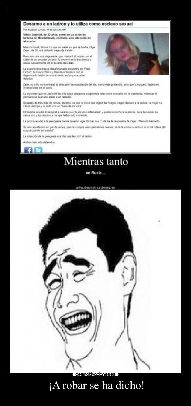 ¡A robar se ha dicho! -