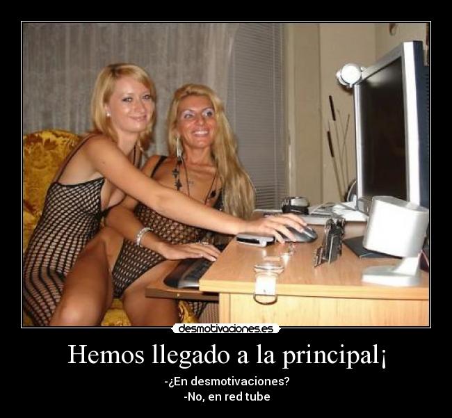 Hemos llegado a la principal¡ -