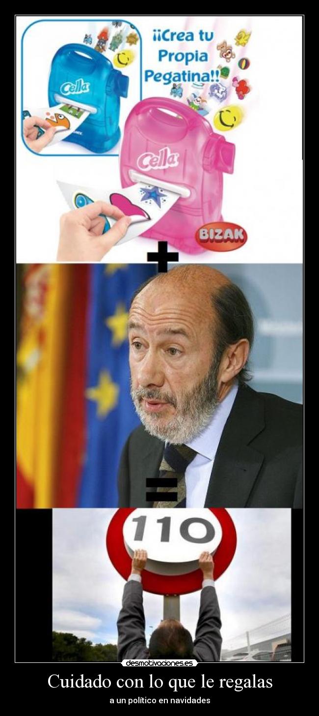 Cuidado con lo que le regalas - 