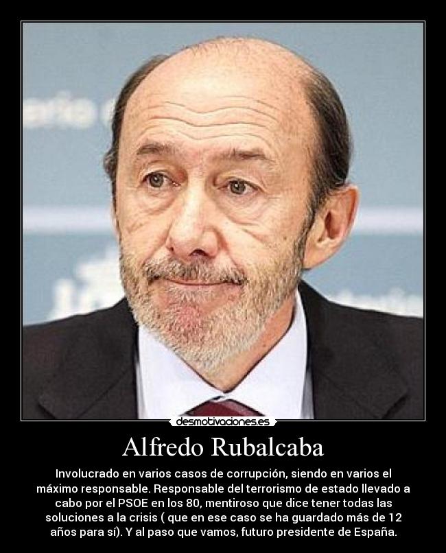 carteles rubalcaba desmotivaciones