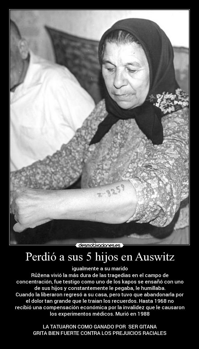 carteles gitanos gitana gitano holocausto nazis ninos asesinato asesinos alemania desmotivaciones