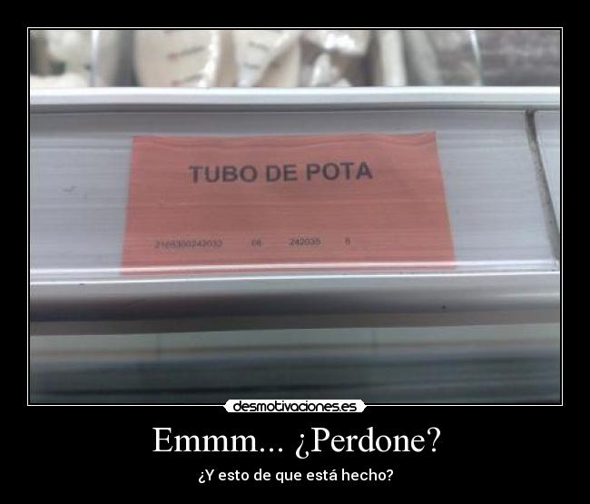 Emmm... ¿Perdone? - 