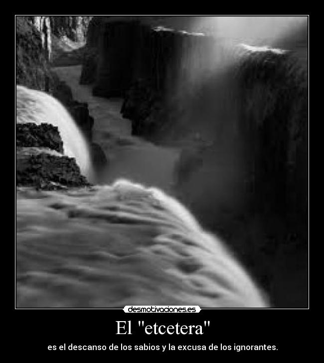 El etcetera -