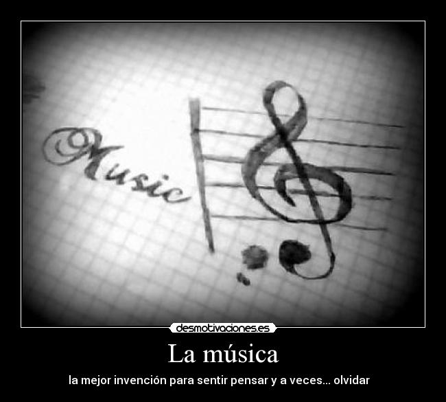 carteles musica musica invencion desmotivaciones