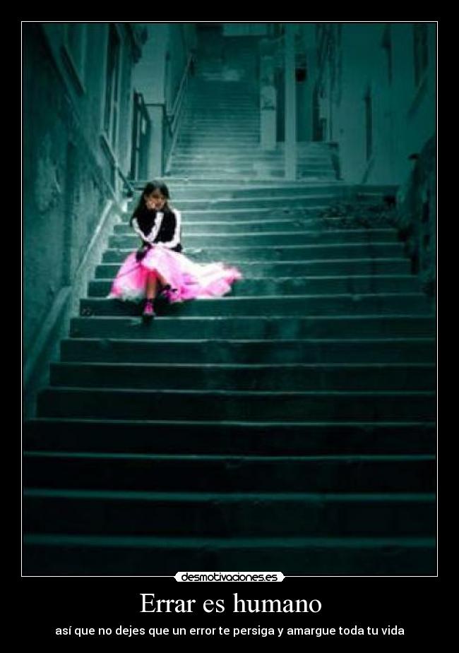 Errar es humano -