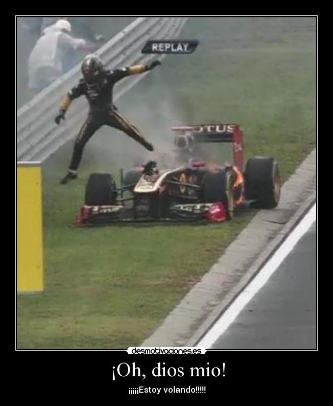 ¡Oh, dios mio! - ¡¡¡¡¡Estoy volando!!!!!