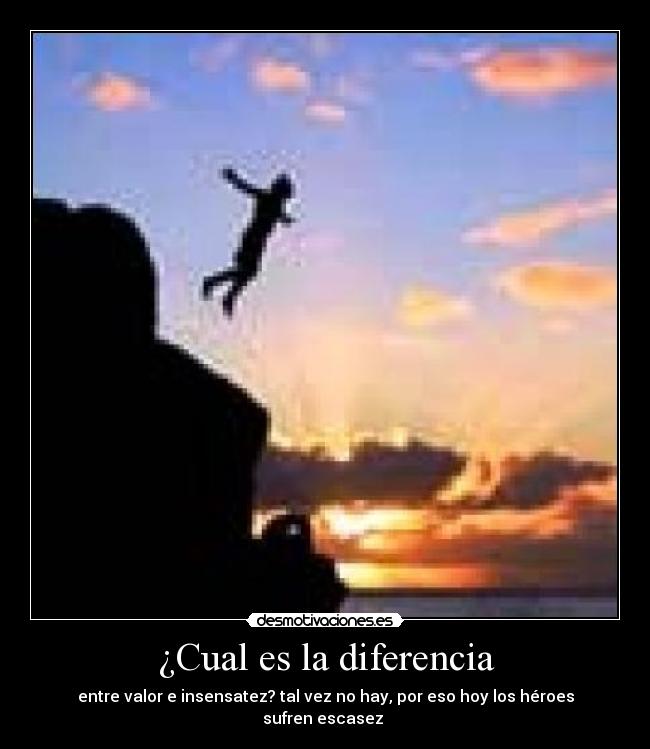 carteles diferencia valor insensatez desmotivaciones